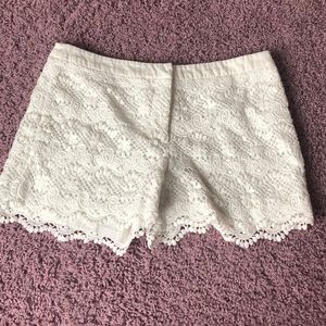 Lace shorts